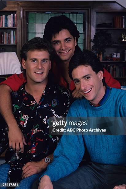 Our Very First Show" - Pilot - Season One - Gallery - 9/22/87, Bob Saget played widower Danny Tanner, the father of three girls, Michelle, D.J. And...