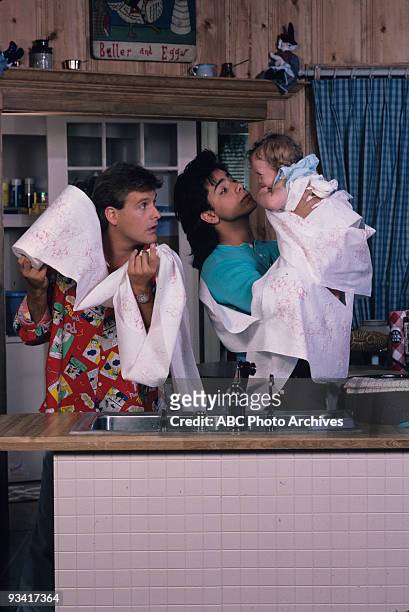 Our Very First Show" - Pilot - Season One - Gallery - 9/22/87, Widower Danny Tanner, the father of three daughters, Michelle , Stephanie and D.J.,...