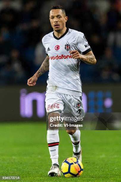 Adriano Correia Claro of Besiktas JK during the Turkish Spor Toto Super Lig match between Medipol Basakseshir FK and Besiktas AS at the Basaksehir...