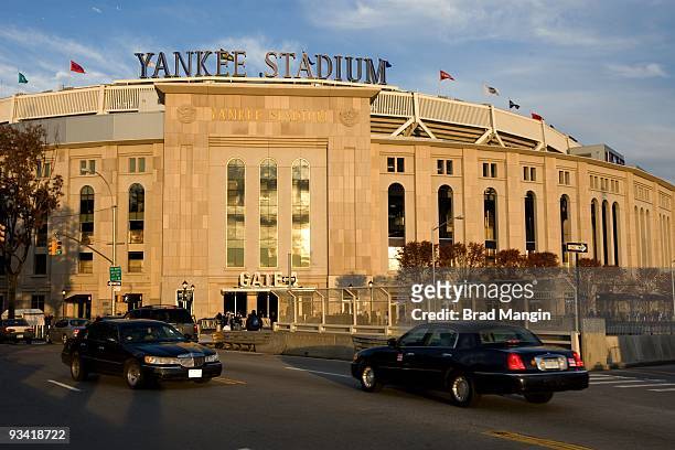 General view of the exterior of Yankee Stadium prior to Game Six of the 2009 American League Championship Series between the New York Yankees and the...