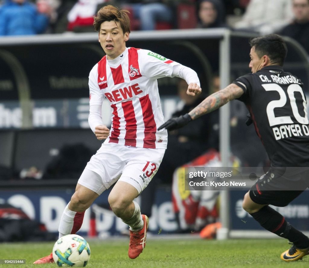 Football: Cologne's Osako