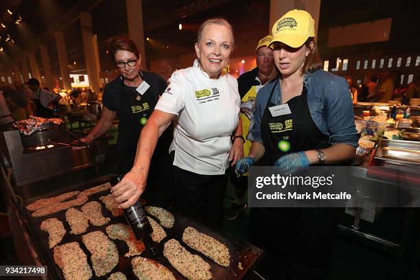 Lyndey Milan poses during the Oz Harvest CEO Cookoff on March 19, 2018 in Sydney, Australia.