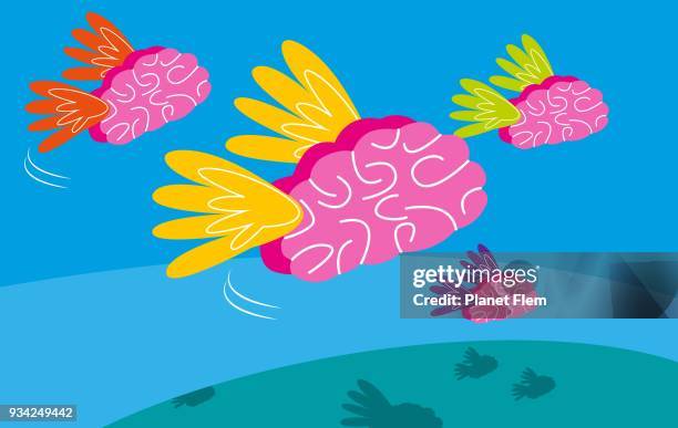 brain exodus - immigrants canada stock illustrations