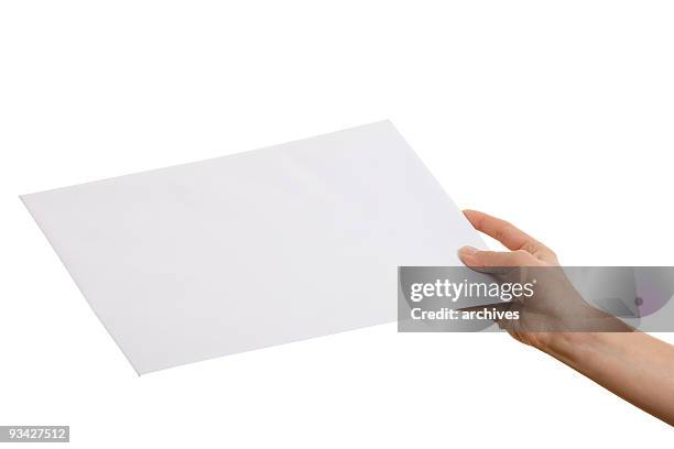 white envelope - hands over stock pictures, royalty-free photos & images