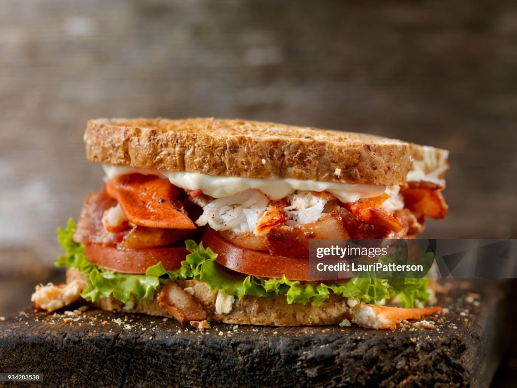 Lobster, BLT Sandwich