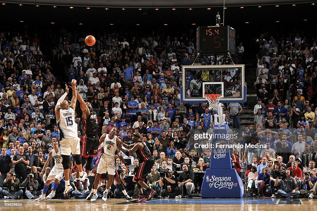 Miami Heat v Orlando Magic