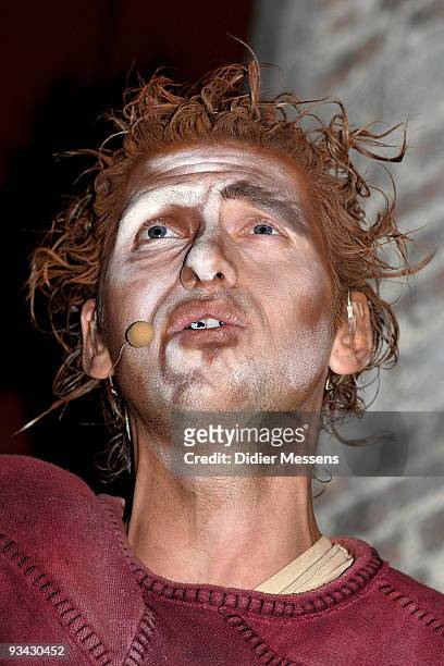 Gene Thomas attends a press conference at the Cathedrale d'Anvers on November 25, 2009 in Antwerpen, Belgium. He will be performing the role of...