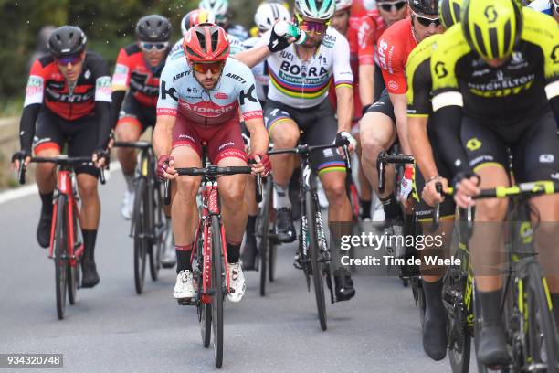 Nathan Haas of Australia and Team Katusha-Alpecin /during the 109th Milan-Sanremo 2018 a 291km race from Milan to Sanremo on March 17, 2018 in...