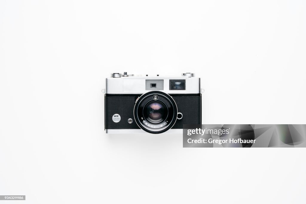 Vintage analogue photo camera