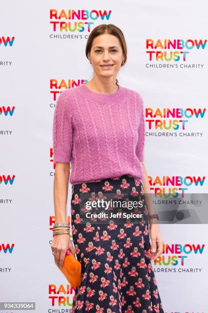 Yasmin Le Bon attends the 'Trust In Fashion' London event at The Savoy Hotel on March 19, 2018 in London, England.