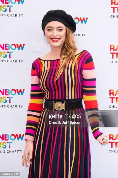 Alice Temperley attends the 'Trust In Fashion' London event at The Savoy Hotel on March 19, 2018 in London, England.