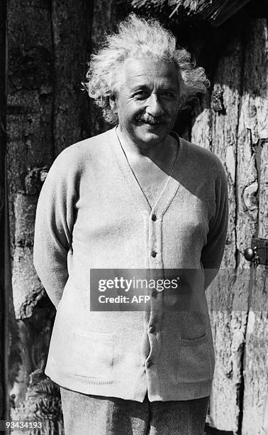 An undated portrait of German-born Swiss-US physicist Albert Einstein , author of theory of relativity, awarded the Nobel Prize for Physics in 1921.