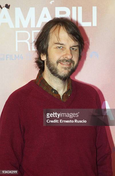 Director Peter Jackson attends the 'Lovely Bones' photocall at St. Regis Hotel on November 26, 2009 in Rome, Italy.