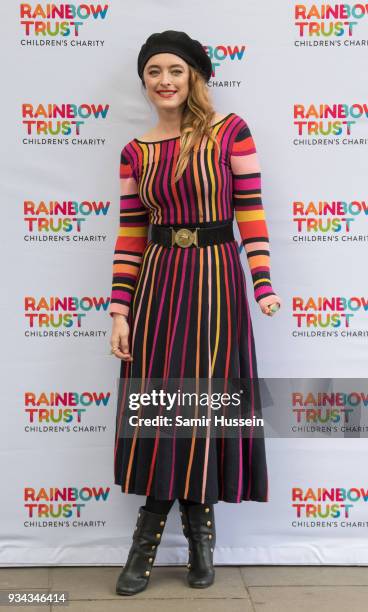 Alice Temperley attends the 'Trust In Fashion' London event at The Savoy Hotel on March 19, 2018 in London, England.