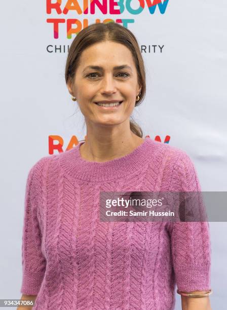 Yasmin Le Bon attends the 'Trust In Fashion' London event at The Savoy Hotel on March 19, 2018 in London, England.
