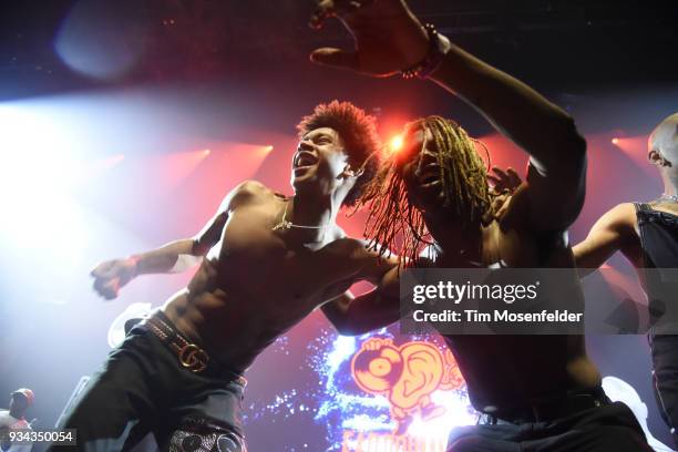 Lil Rico performs during the SXSW Takeover Eardummers Takeover at ACL Live at the Moody Theatre during SXSW 2018 on March 16, 2018 in Austin, Texas.