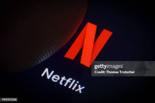 Berlin, Germany In this photo illustration the app of streaming service netflix is displayed on a smartphone on March 19, 2018 in Berlin, Germany.