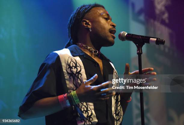 Duckwrth performs during the SXSW Takeover Eardummers Takeover at ACL Live at the Moody Theatre during SXSW 2018 on March 16, 2018 in Austin, Texas.