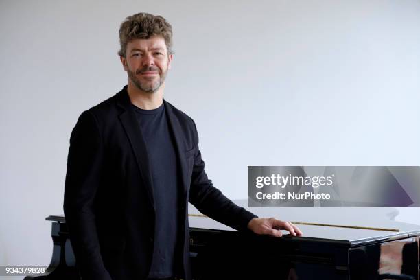 Pablo Heras Casado presents the benefit concert 'Acordes con Solidaridad' with the San Antonio de Madrid School Choir at Teatro Real organized by...