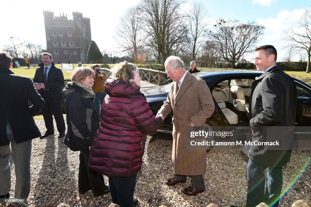 The Prince Of Wales Visits Lincolnshire