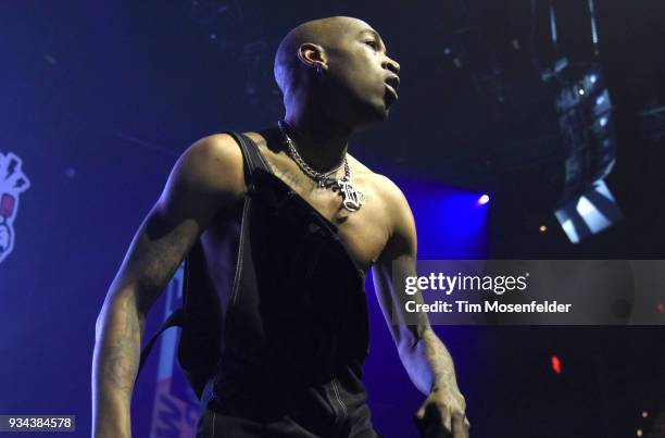 Eearz performs during the SXSW Takeover Eardummers Takeover at ACL Live at the Moody Theatre during SXSW 2018 on March 16, 2018 in Austin, Texas.
