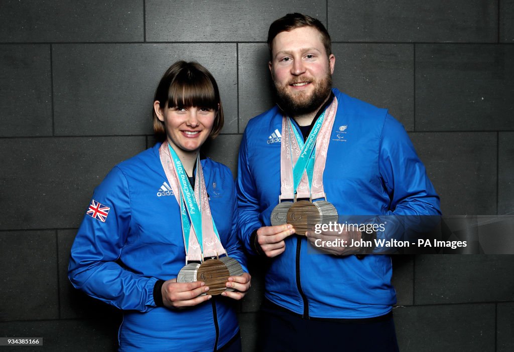 PyeongChang 2018 Winter Paralympics - ParalympicsGB Homecoming - Heathrow Airport