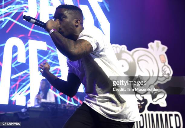 Jace performs during the SXSW Takeover Eardummers Takeover at ACL Live at the Moody Theatre during SXSW 2018 on March 16, 2018 in Austin, Texas.