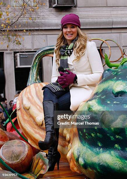 Tiffany Thornton attends the 83rd Annual Macy's Thanksgiving Day Parade on the Streets of Manhattan on November 26, 2009 in New York City.