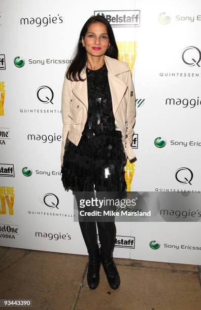 Yasmin Mills attends the After party for the London Premiere of 'Nowhere Boy' hosted by Quintessentially at The House of St Barnabas on November 26,...