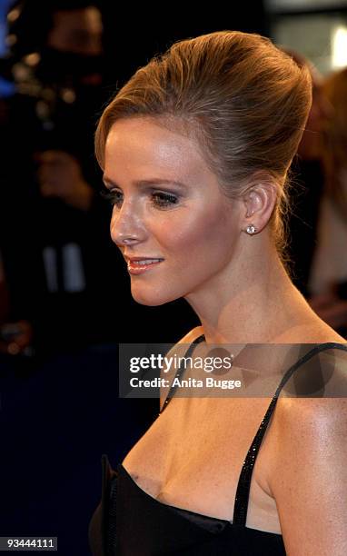 Charlene Wittstock arrives to the Bambi Awards 2009 at the Metropolis Hall at the Filmpark Babelsberg on November 26, 2009 in Potsdam, Germany.