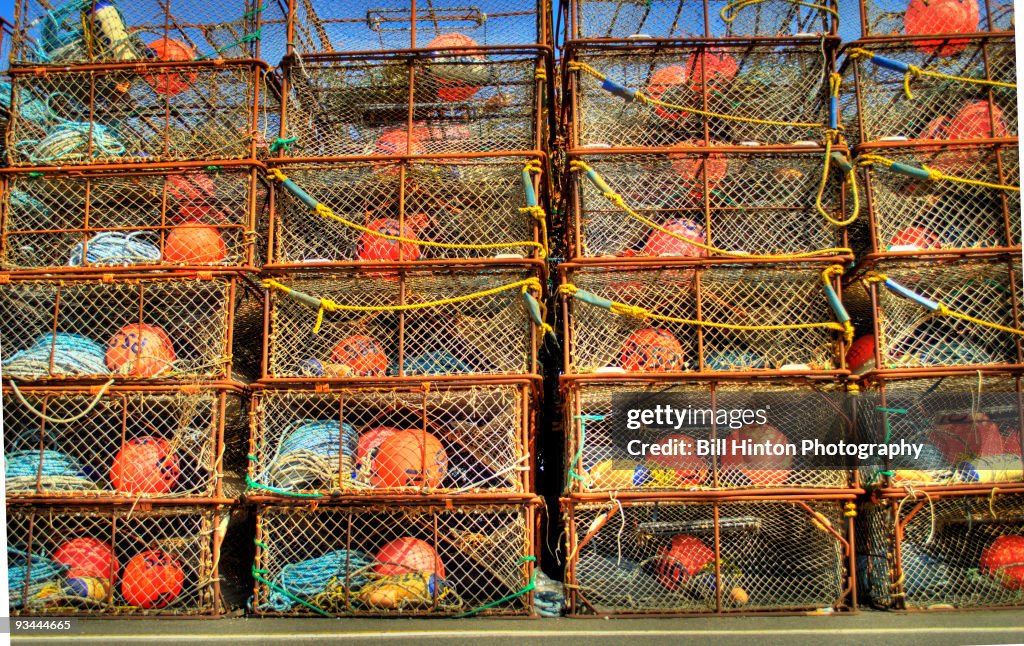 Crab pots