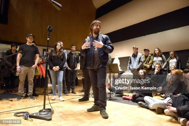 Producer Dave Cobb is seen at RCA Studio A in Nashville on March 19, 2018 in Nashville, Tennessee.