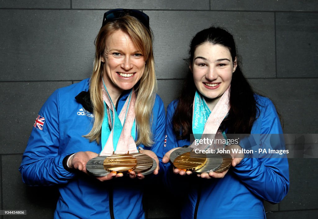 PyeongChang 2018 Winter Paralympics - ParalympicsGB Homecoming - Heathrow Airport