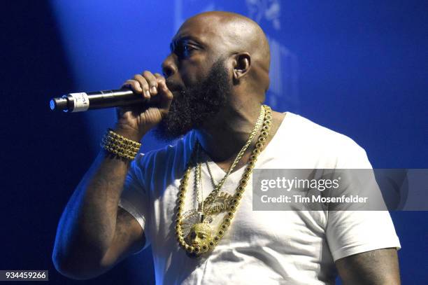 Trae tha Truth performs during the SXSW Takeover Eardummers Takeover at ACL Live at the Moody Theatre during SXSW 2018 on March 16, 2018 in Austin,...