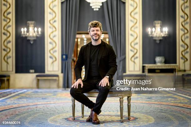 Pablo Heras Casado presents the benefit concert 'Acordes con Solidaridad' with the San Antonio de Madrid School Choir at Teatro Real organized by...