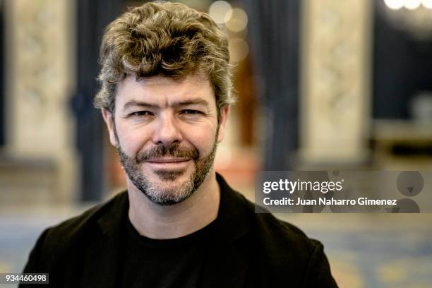 Pablo Heras Casado presents the benefit concert 'Acordes con Solidaridad' with the San Antonio de Madrid School Choir at Teatro Real organized by...