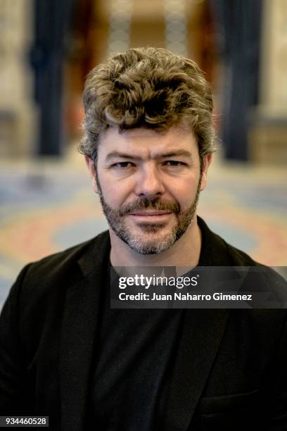 Pablo Heras Casado presents the benefit concert 'Acordes con Solidaridad' with the San Antonio de Madrid School Choir at Teatro Real organized by...