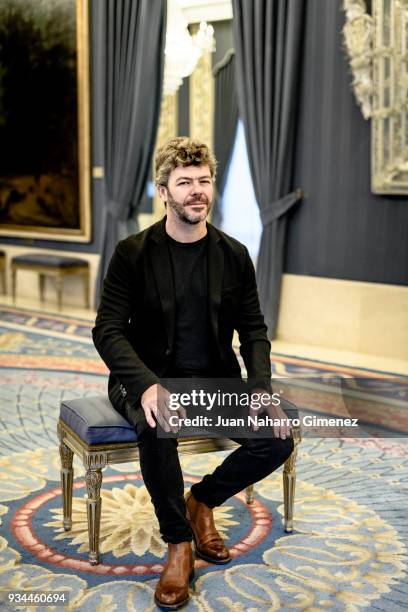 Pablo Heras Casado presents the benefit concert 'Acordes con Solidaridad' with the San Antonio de Madrid School Choir at Teatro Real organized by...