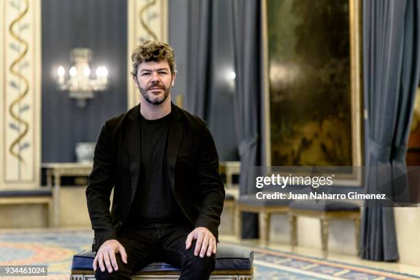 Pablo Heras Casado presents the benefit concert 'Acordes con Solidaridad' with the San Antonio de Madrid School Choir at Teatro Real organized by...