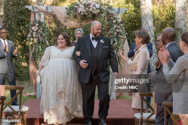 The Wedding" Episode 218 -- Pictured: Chrissy Metz as Kate, Chris Sullivan as Toby --