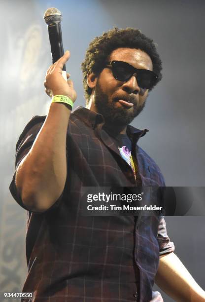 Jesse Rankins of Watch the Duck performs during the SXSW Takeover Eardummers Takeover at ACL Live at the Moody Theatre during SXSW 2018 on March 16,...