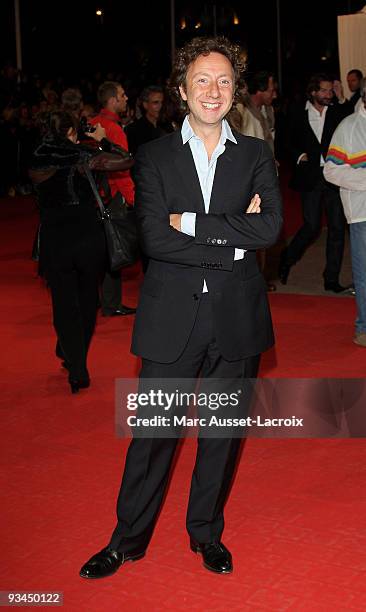 Stephane Bern attends the screening of the movie 'The proposal' at the 35th US film festival in Deauville, on September 12 France.