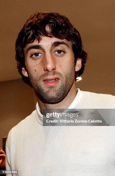 Internazionale Milan forward Diego Milito attends the FC Internazionale Milan Cocktail Party on November 27, 2009 in Milan, Italy.