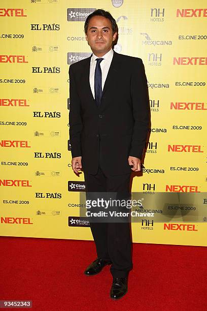 Enrique Rubio attends the Muestra de Cine Español "Es.Cine" 2nd Edition by Nextel at Cinepolis Diana on November 26, 2009 in Mexico City, Mexico.