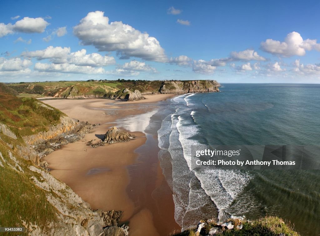 Cliffs and beach