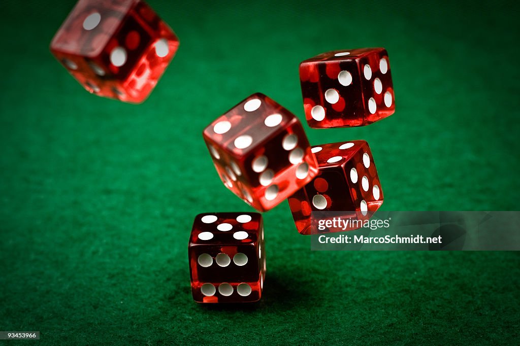 Rolling dices
