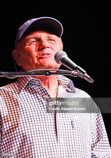 Bruce Johnston original Beach Boys member performs with the band at Tropicana Casino on November 27, 2009 in Atlantic City, New Jersey.