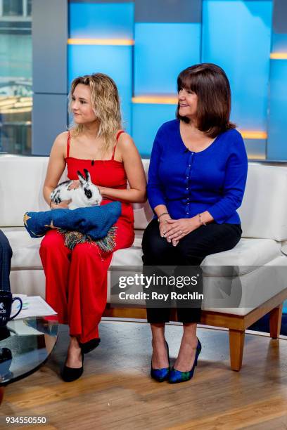 Charlotte Pence, Karen Pence and the Pence family Bunny Maroln Bundo visit Fox & Friends to discuss "Maroln Bundo's a day in the life of The Vice...