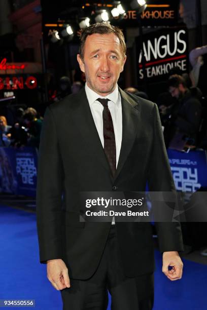 Ralph Ineson attends the European Premiere of "Ready Player One" at the Vue West End on March 19, 2018 in London, England.