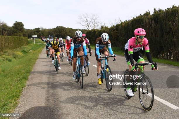 Michael Woods of Canada and Team EF Education First-Drapac p/b Cannondale / Peloton / during the 98th Volta Ciclista a Catalunya 2018, Stage 1 a...